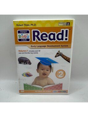 Your Baby Can Read Volume 2 Educational DVD Early Learning System NTSC